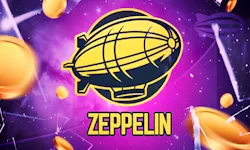 Zeppelin crash game by BetSolutions on AK BET Nigeria
