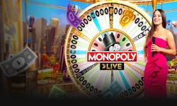Monopoly Live game by Evolution on AK BET Nigeria